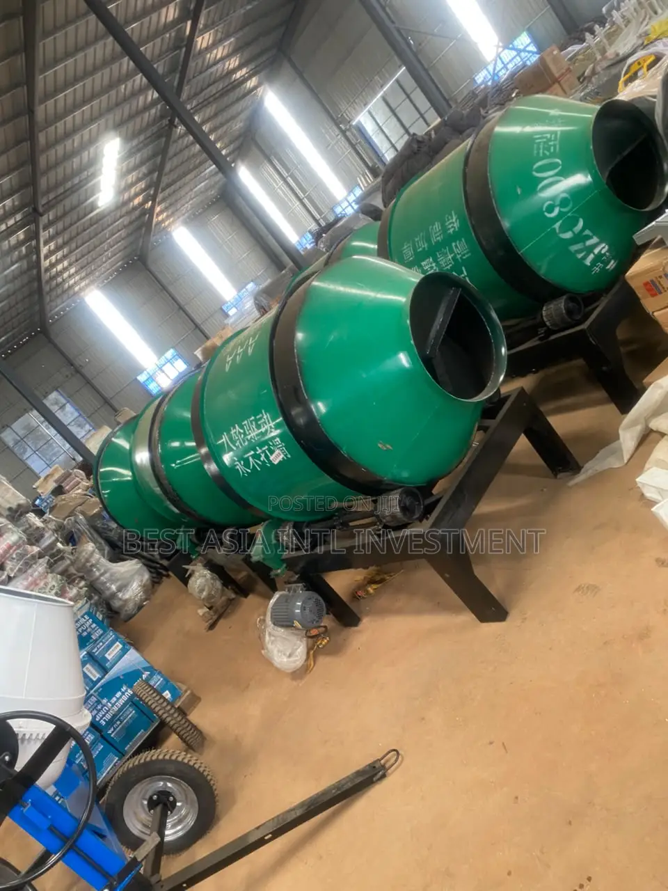 Disel Engine Concrete Mixer Machine