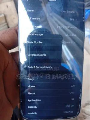 Apple iPhone 13 Pro Max 256 GB Gray