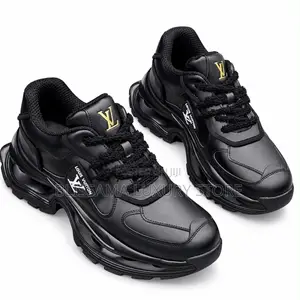 Louis Vuitton Premium Luxury Men Lace Up Sneakers –Comfortable/Durable