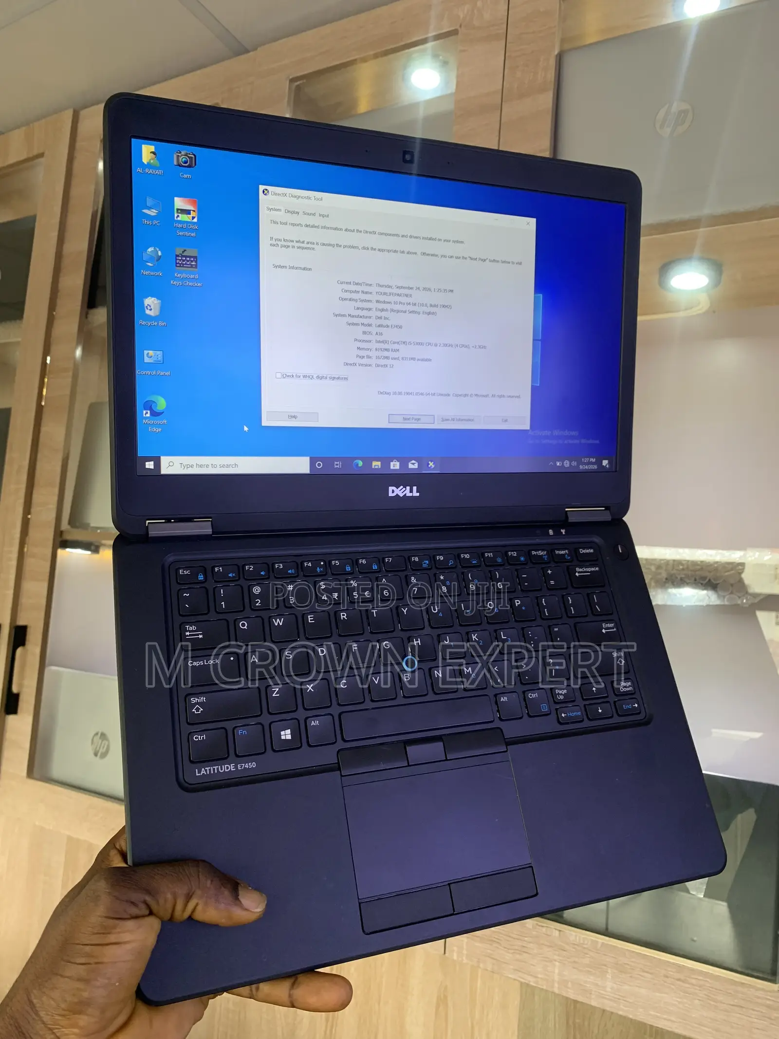 New Laptop Dell Latitude E7450 8GB Intel Core i5 SSD 128GB