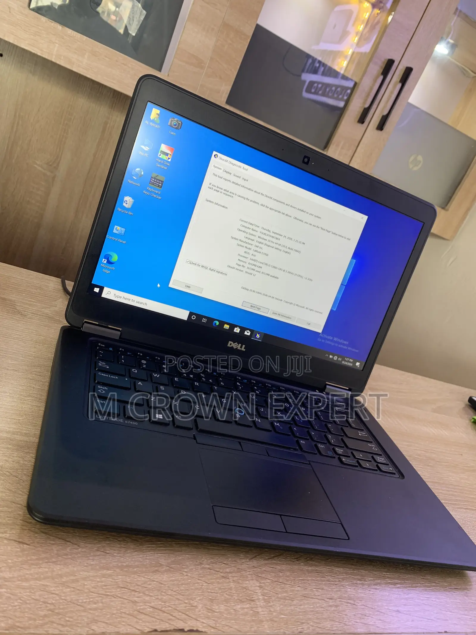 New Laptop Dell Latitude E7450 8GB Intel Core i5 SSD 128GB