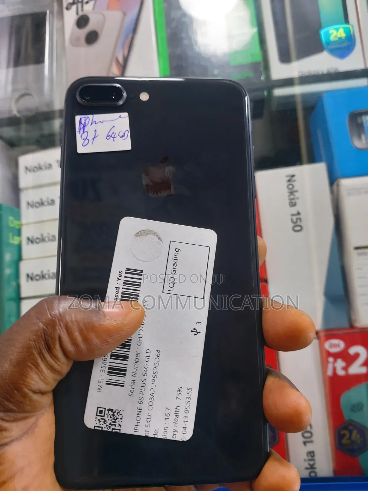 Apple iPhone 8 Plus 64 GB Black