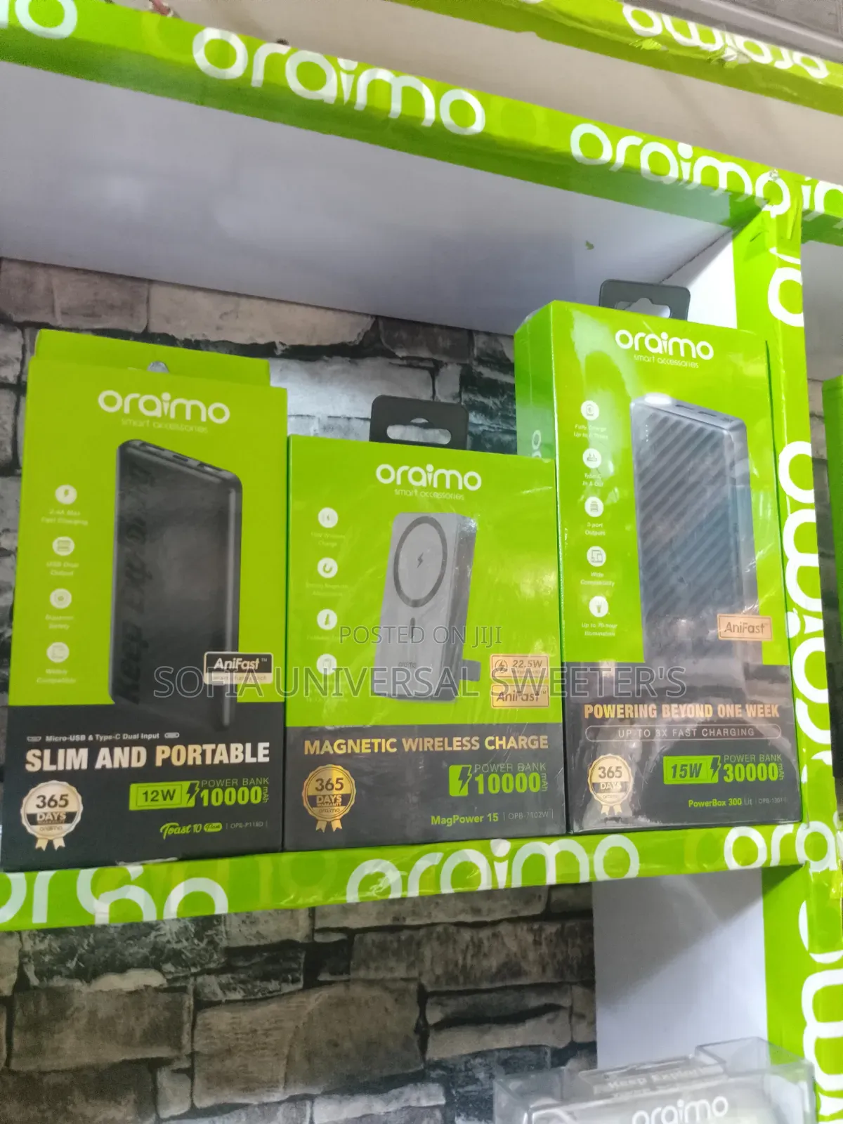 Oraimo Power Bank