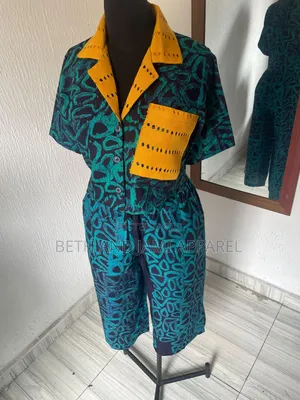 Cotton Adire 2 Piece Set