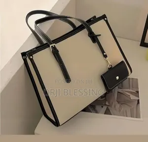Women's Office/School Tote Bag With Mini Purse