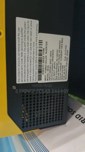 5kva 48v Yohako MPPT Hybrid Solar Inverter