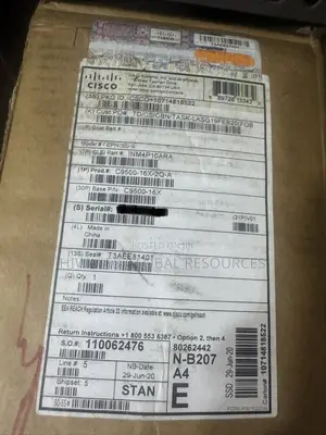 C9500-16x-2q-A, Cisco Catalyst 9500 Switch, 16x10GE Ports/2x40GE