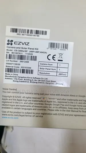 Ezviz 4g Smart Battery Dual Lens Solar Camera