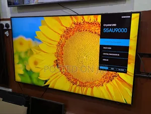55" Samsung Crystal UHD HDR Bezel-Less Screen Airslim Smart TV