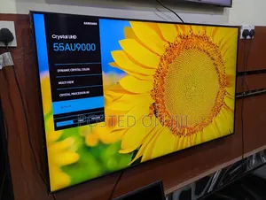 55" Samsung Crystal UHD HDR Bezel-Less Screen Airslim Smart TV