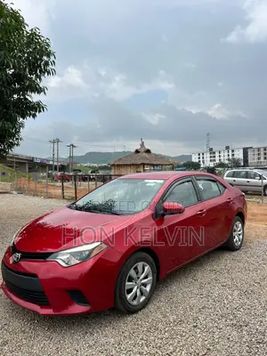 Toyota Corolla LE 4dr Sedan (1.8L 4cyl CVT) 2014 Red