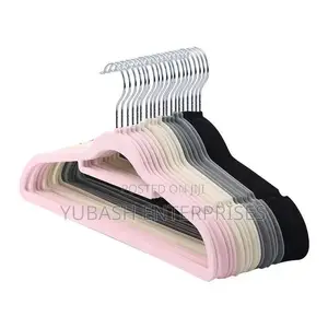 10pcs Velvet Clothes Hanger