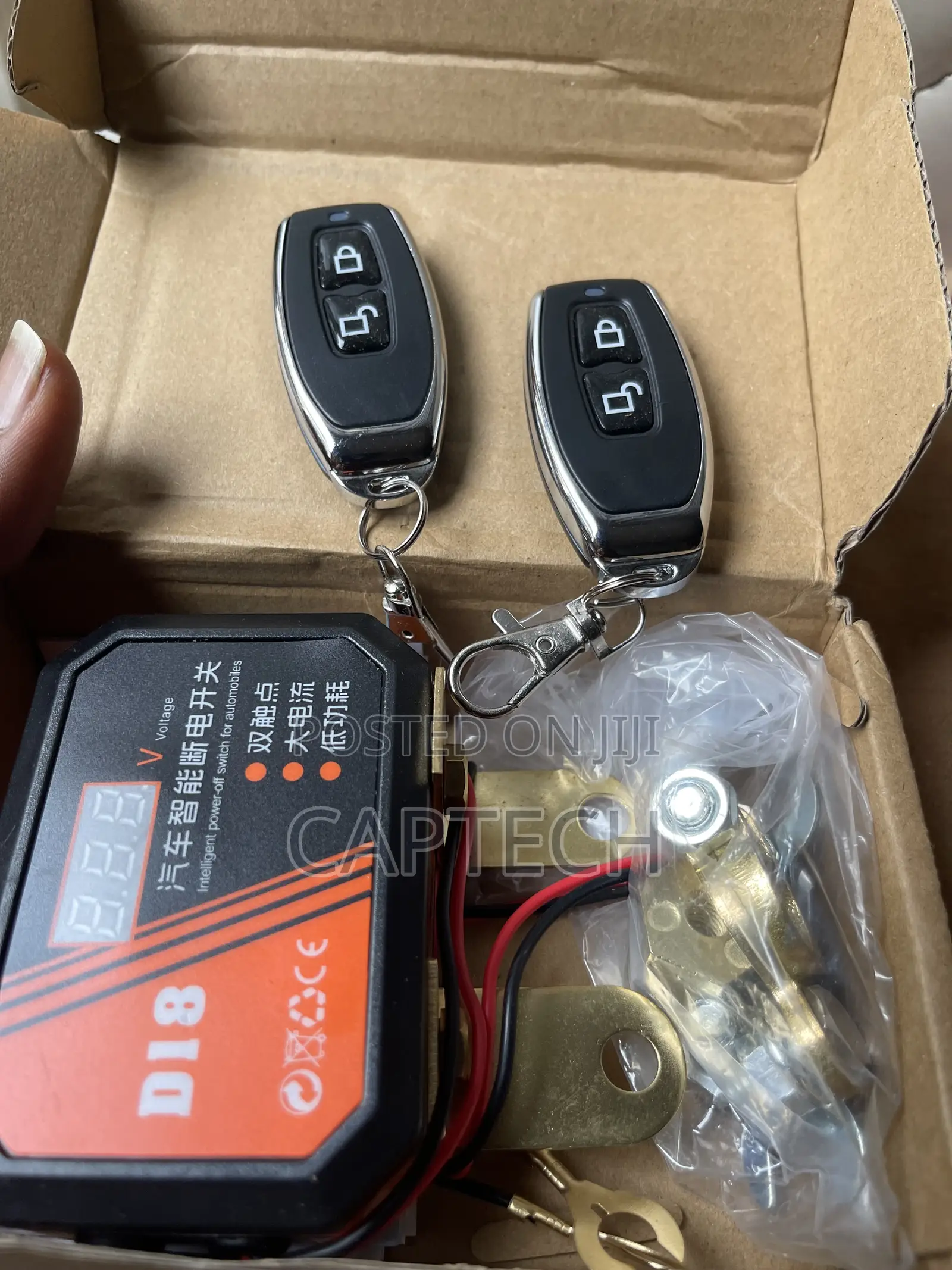 Automatic Battery Disconnect Switch/Anti-Theft