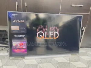 Samsung Qled 43” Q60R Quantum Dot Ultra Slim Smart TV Very Neat