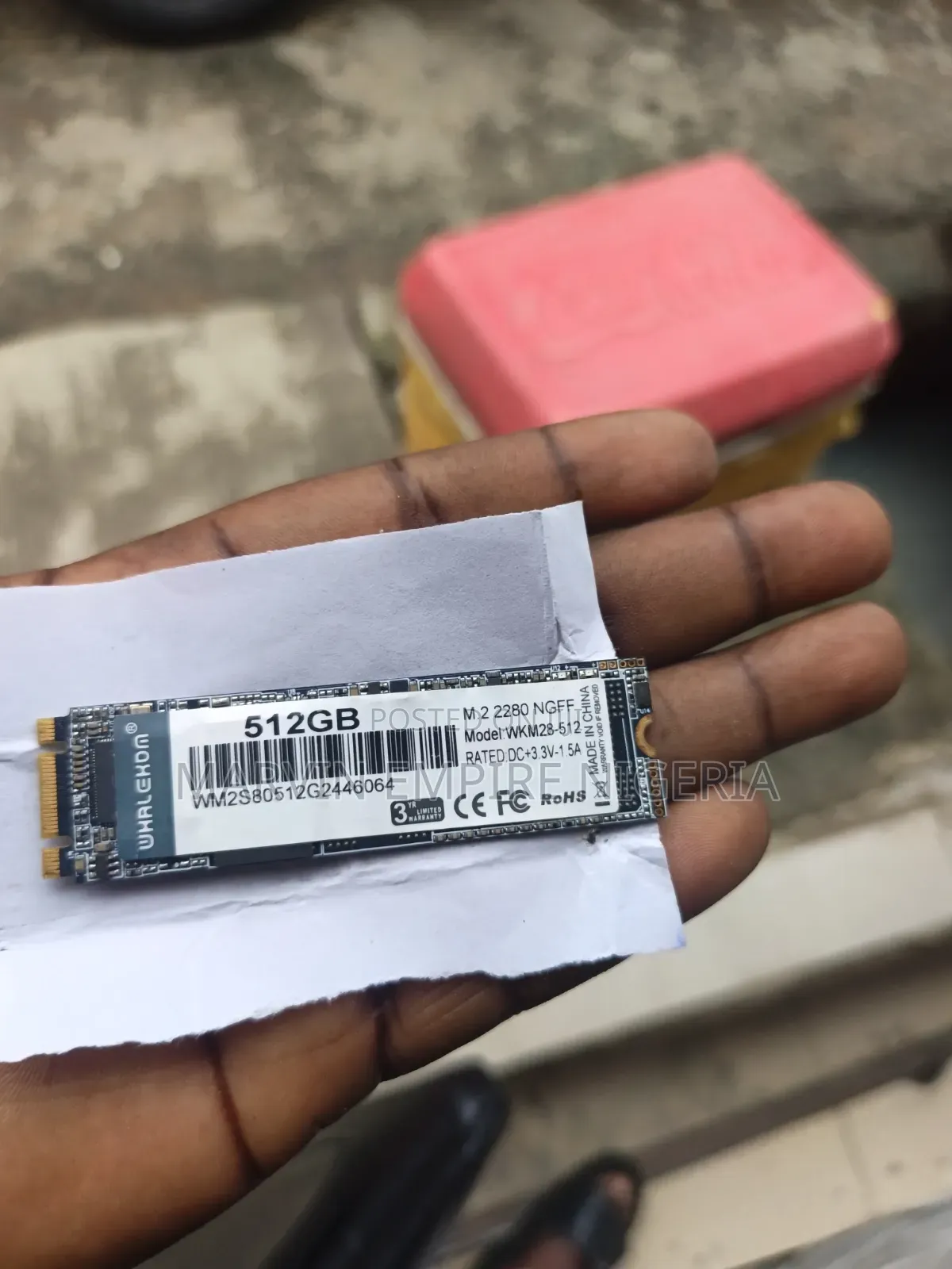 M 2 Sata SSD 512gb 100% Health