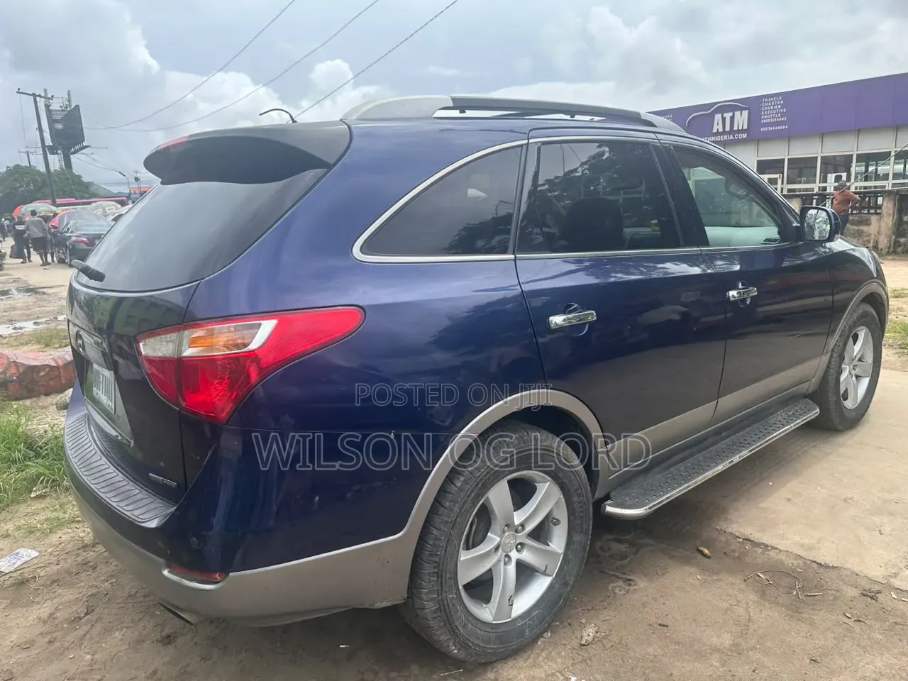 Hyundai Tucson 2008 Blue