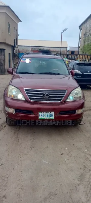 Lexus GX 2008 Red