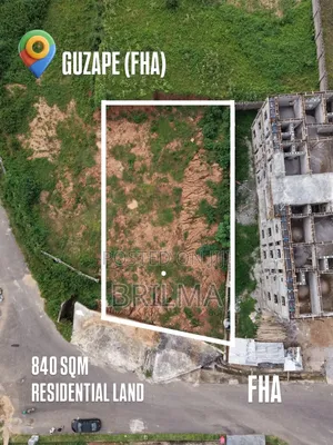 840Sqm Residential Land in Guzape for Sale