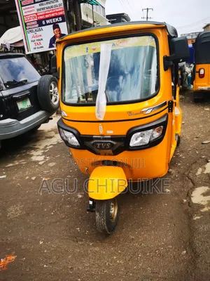New TVS King Deluxe Plus iTouch Start 2026 Yellow