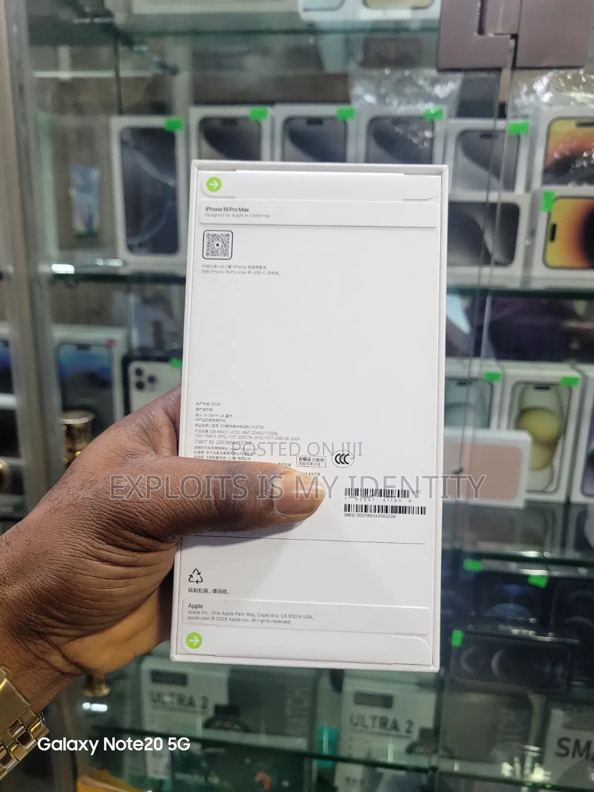 New Apple iPhone 18 Pro Max 256 GB Red