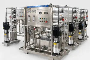 4-Membrane Stainless Steel Reverse Osmosis Water Treatment Machine