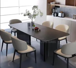 Classic Marble Dining Set by 6Seaters