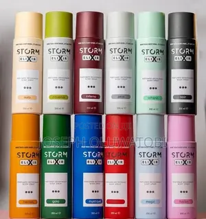 STORM ELIXIR Body Spray for Unisex – Long Lasting Fragrance |