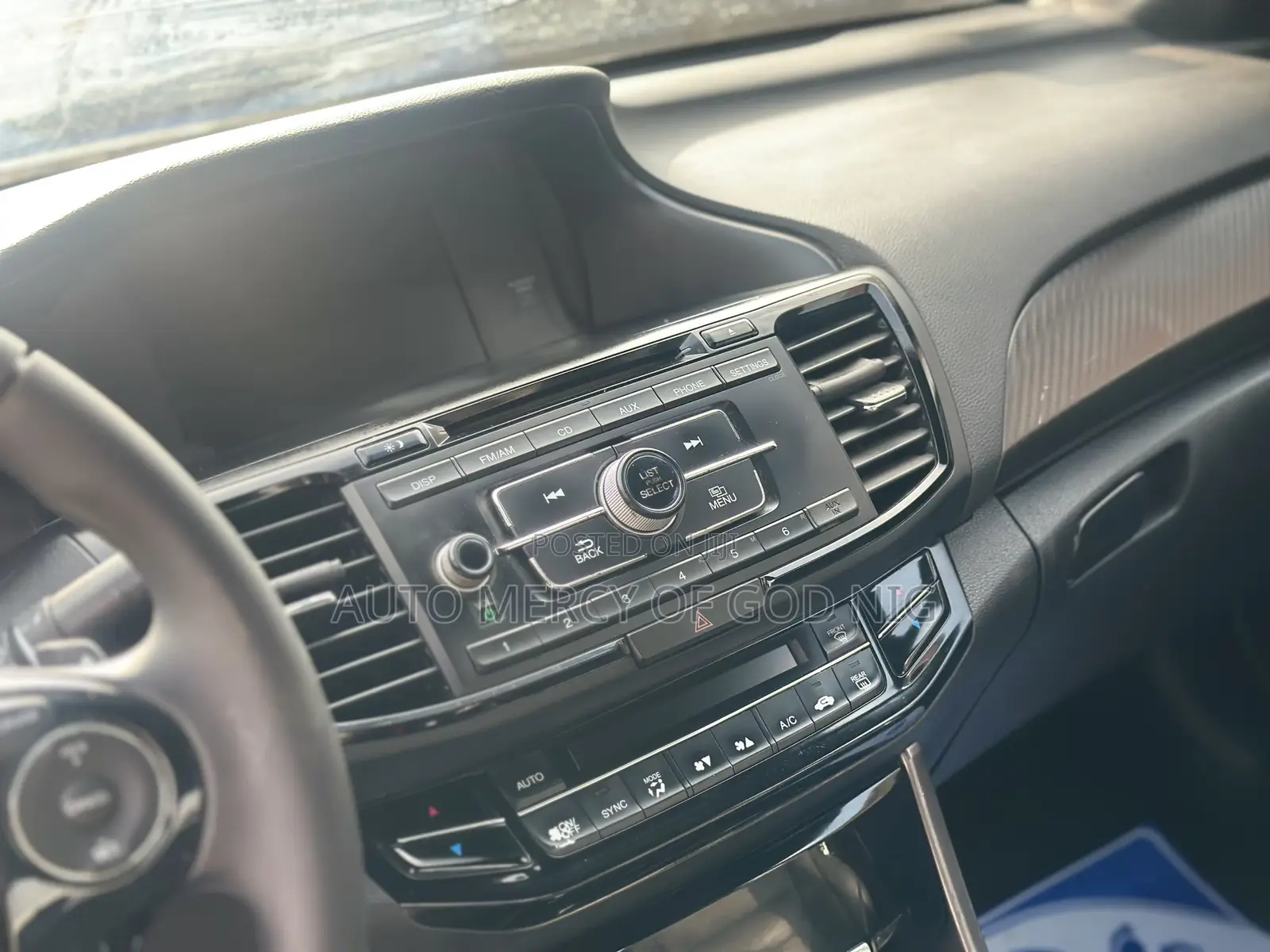 Honda Accord 2016 Black