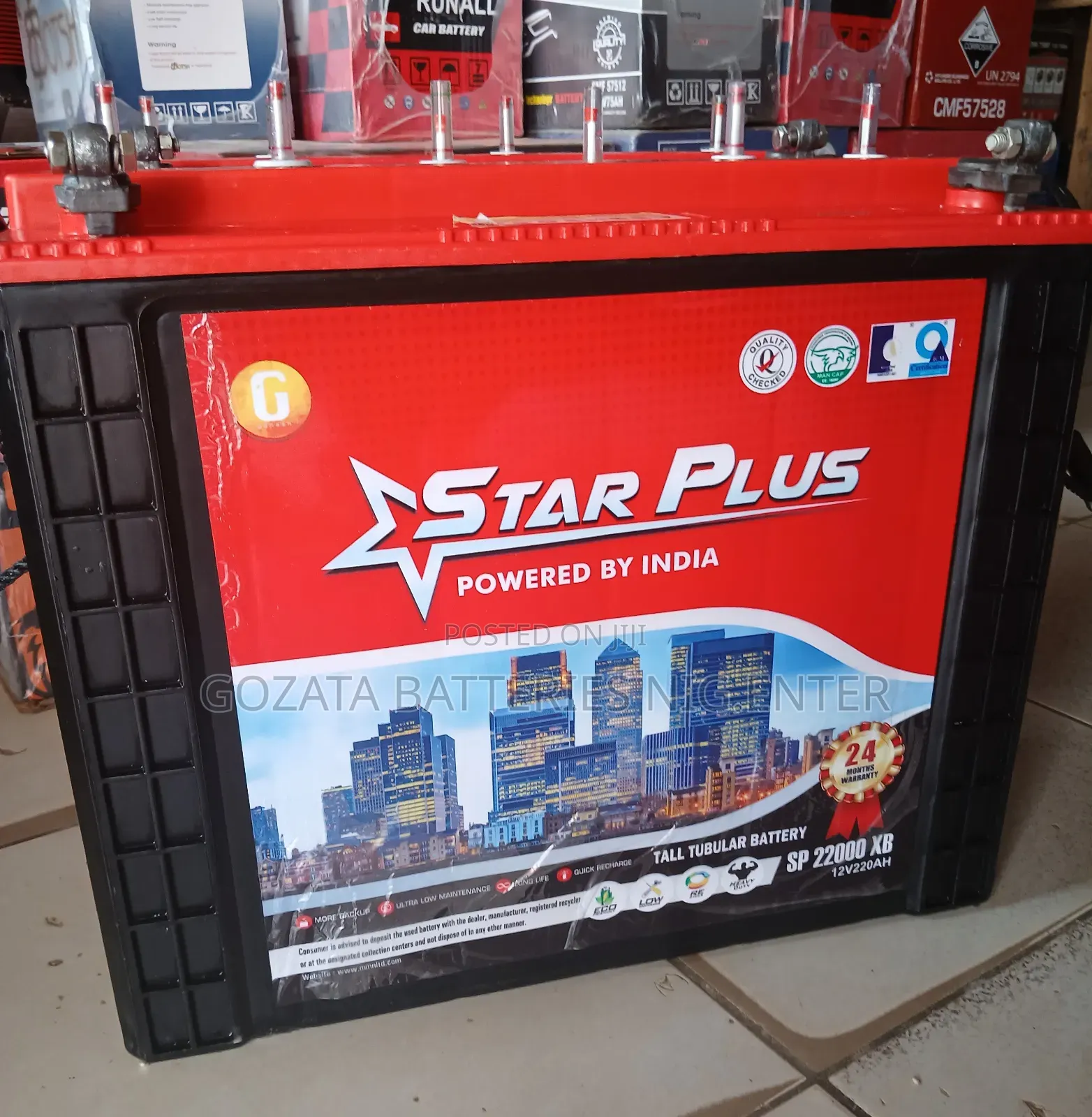 Starplus Tubular Solar Battery