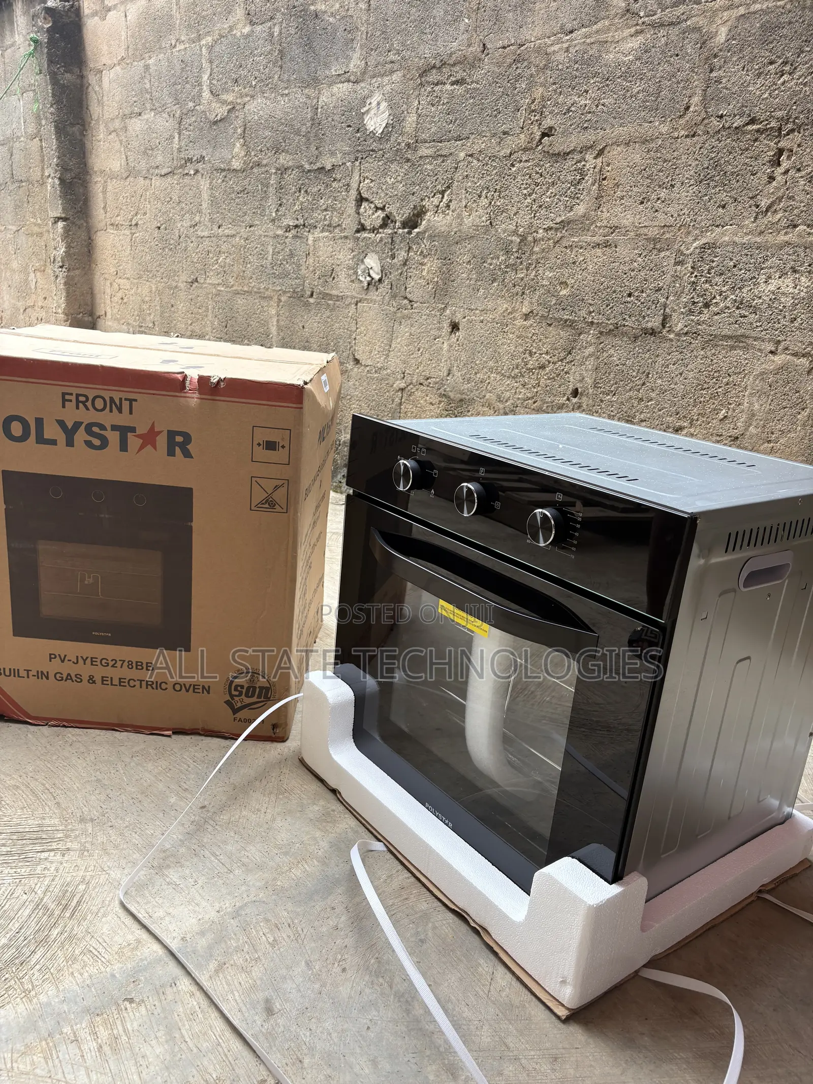 POLYSTAR Built-in Gas Electric Cooker