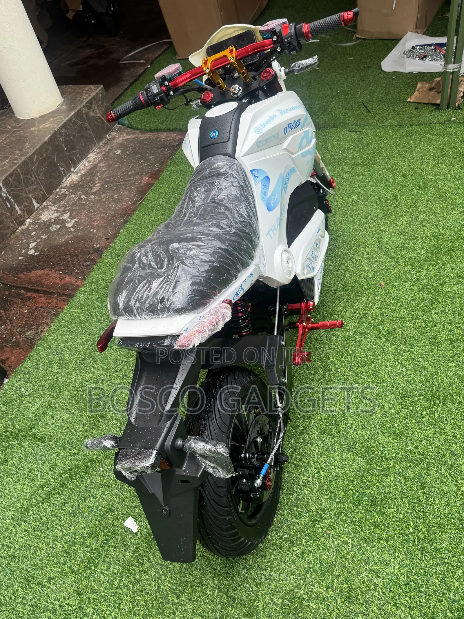 New Motorcycle 2026 White