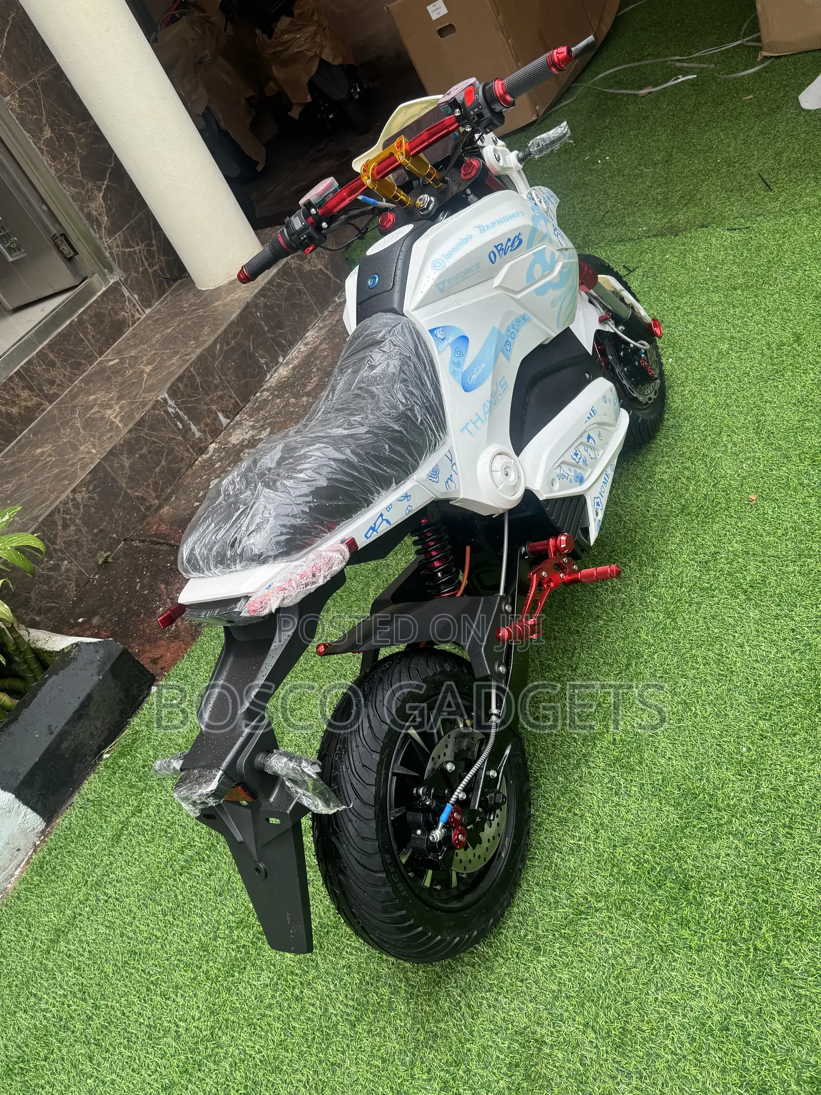 New Motorcycle 2026 White