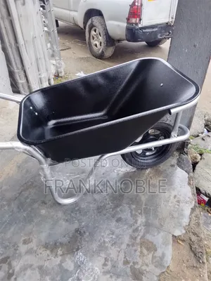 Black Foreign Wheel Barrow.