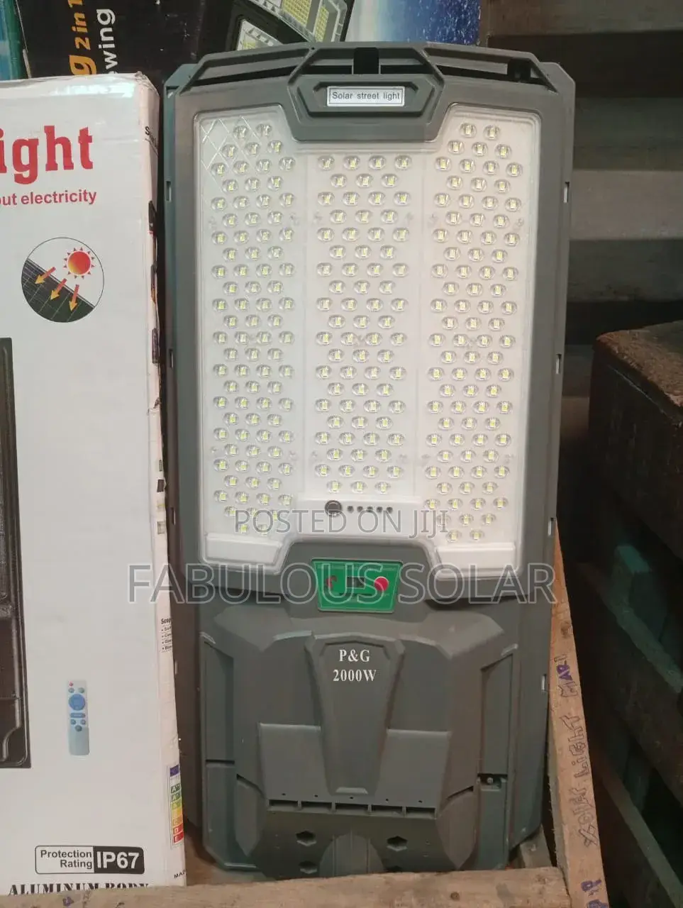 2000watts Solar Street Light