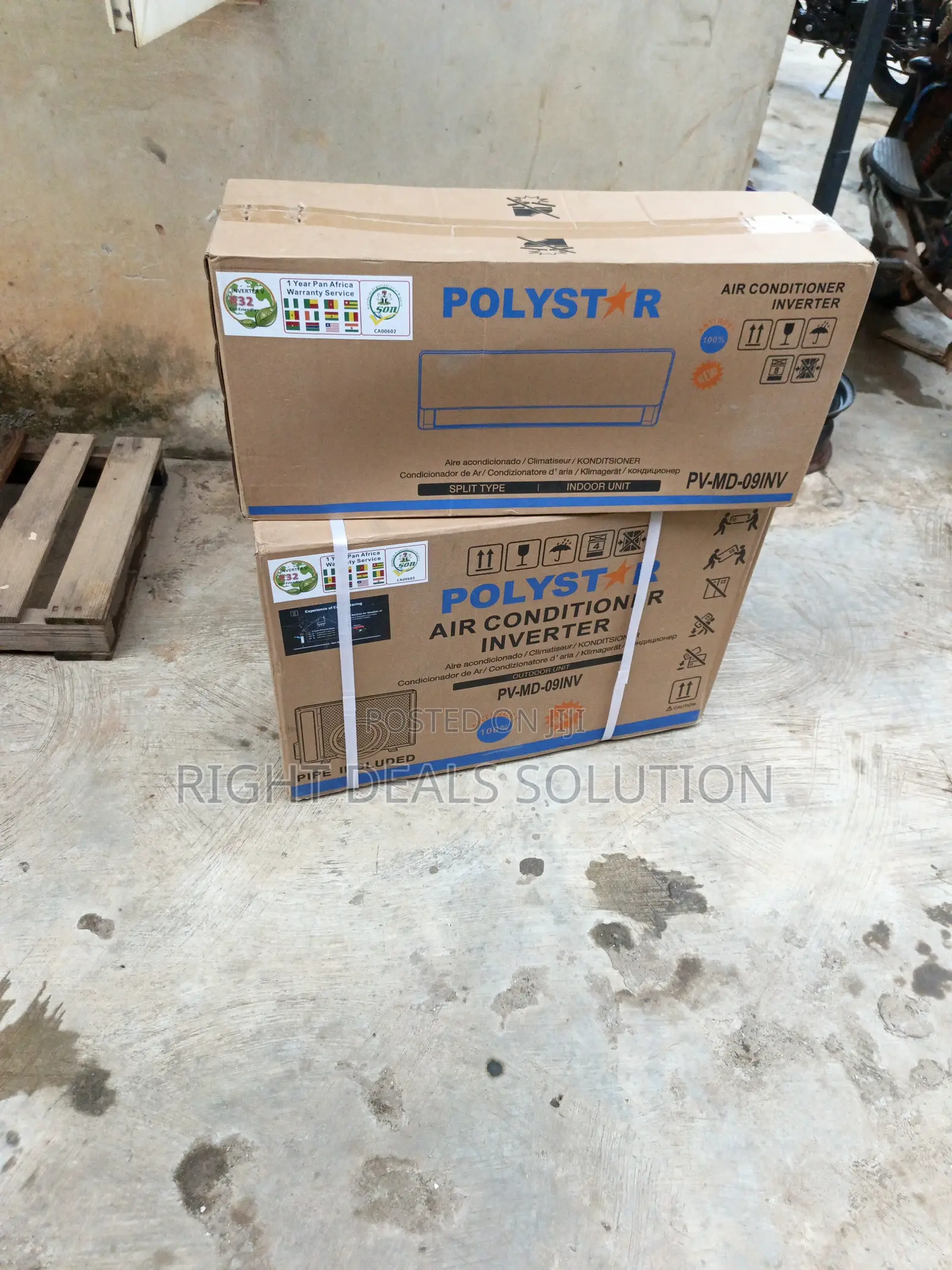 Polystar 1HP Inverter AC – Efficient Cooling You Can Count On
