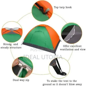 Outdoor Camping Tent - (3-4 Men)