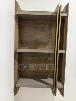 3-Tier Sienna Wall-Mounted Display Shelf.