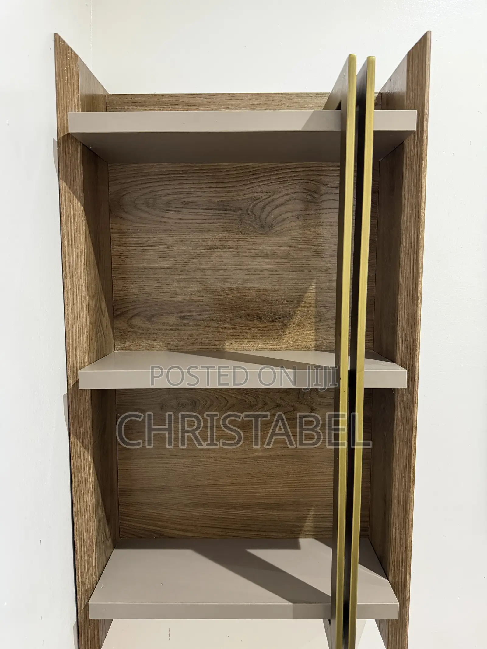 3-Tier Sienna Wall-Mounted Display Shelf.