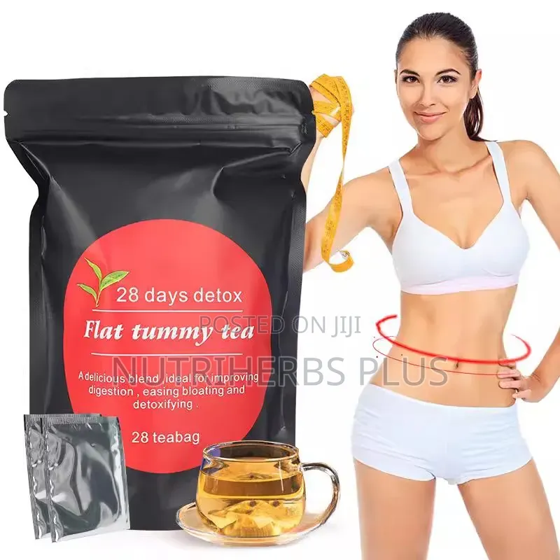 28 Days Flat Tummy Tea (Reduces Uncomfortable Abdominal Bloating)