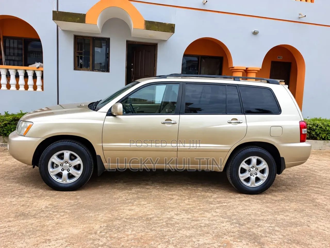 Toyota Highlander V6 2005 Gold