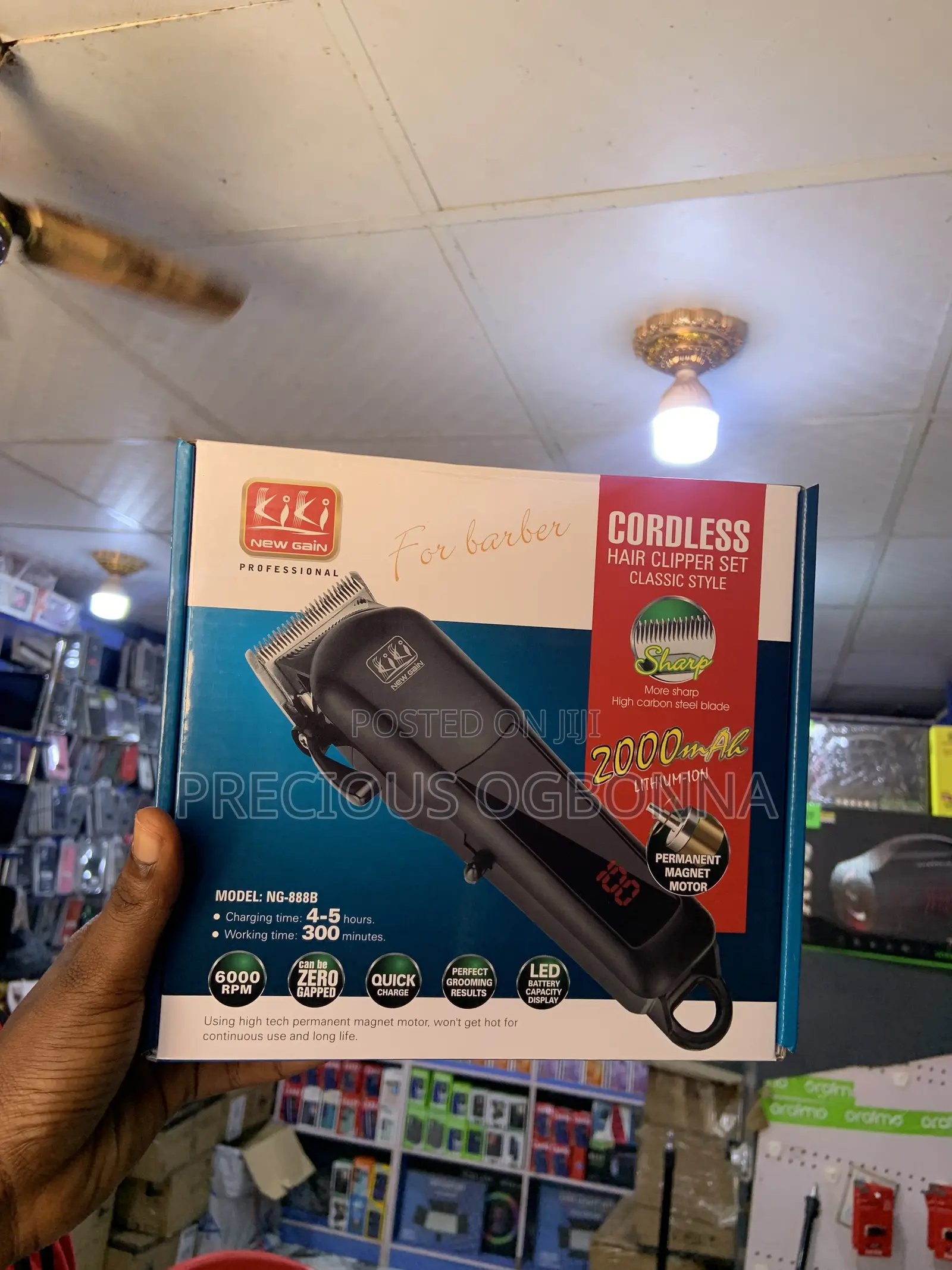 Kiki Rechargeable Clipper