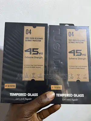 iPhone 18 / 18 Pro Tempered Glass – 45KG Extreme Strength