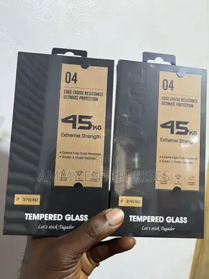 iPhone 18 / 18 Pro Tempered Glass – 45KG Extreme Strength
