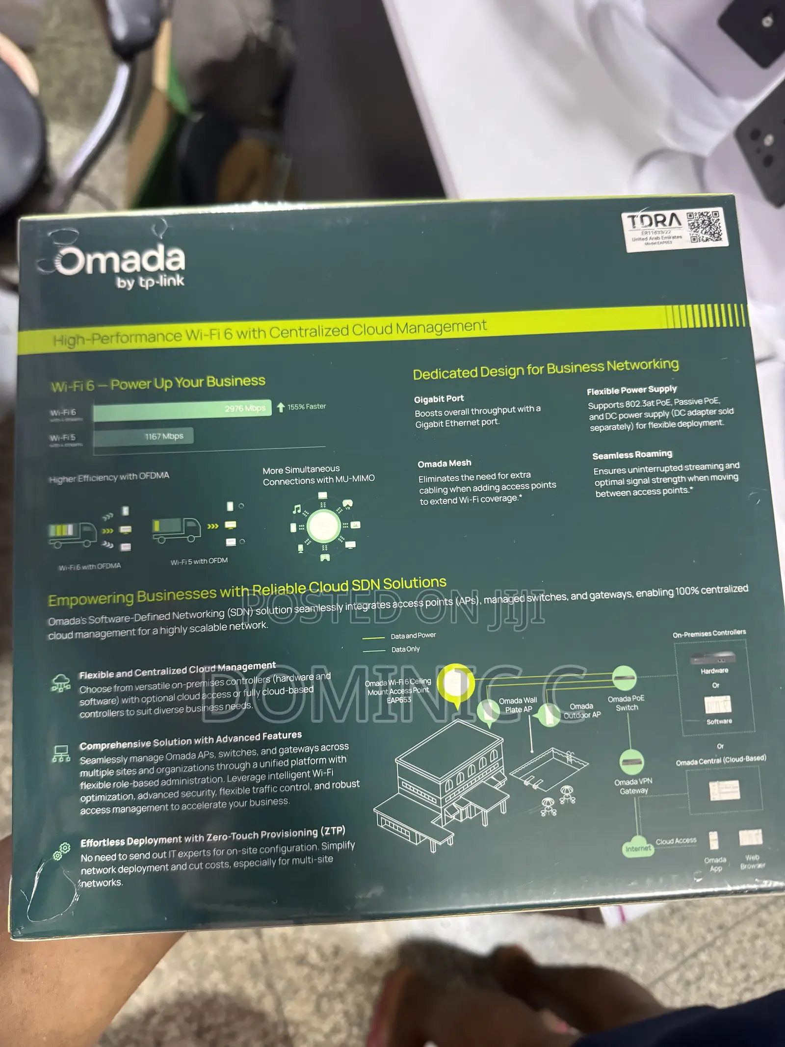 Omada Access Point EAP653 Indoor