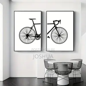 Beautiful Bicycle Wall Art Frame