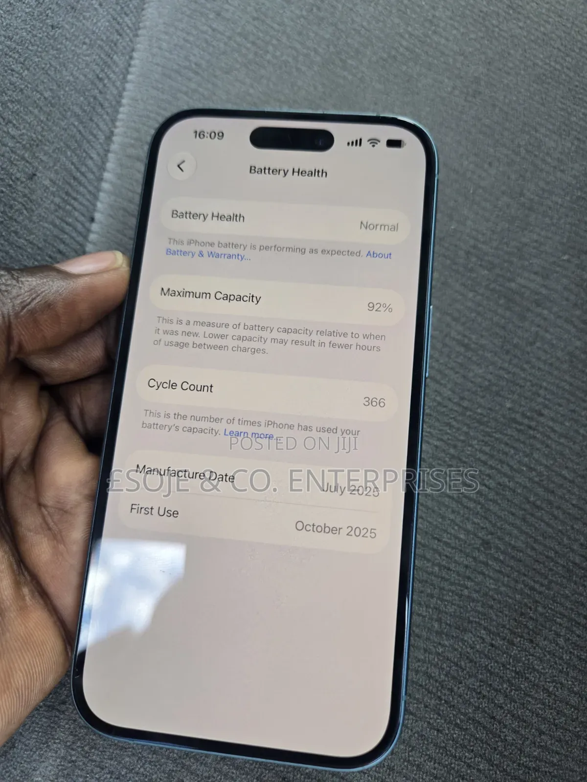 Apple iPhone 16 128 GB Blue