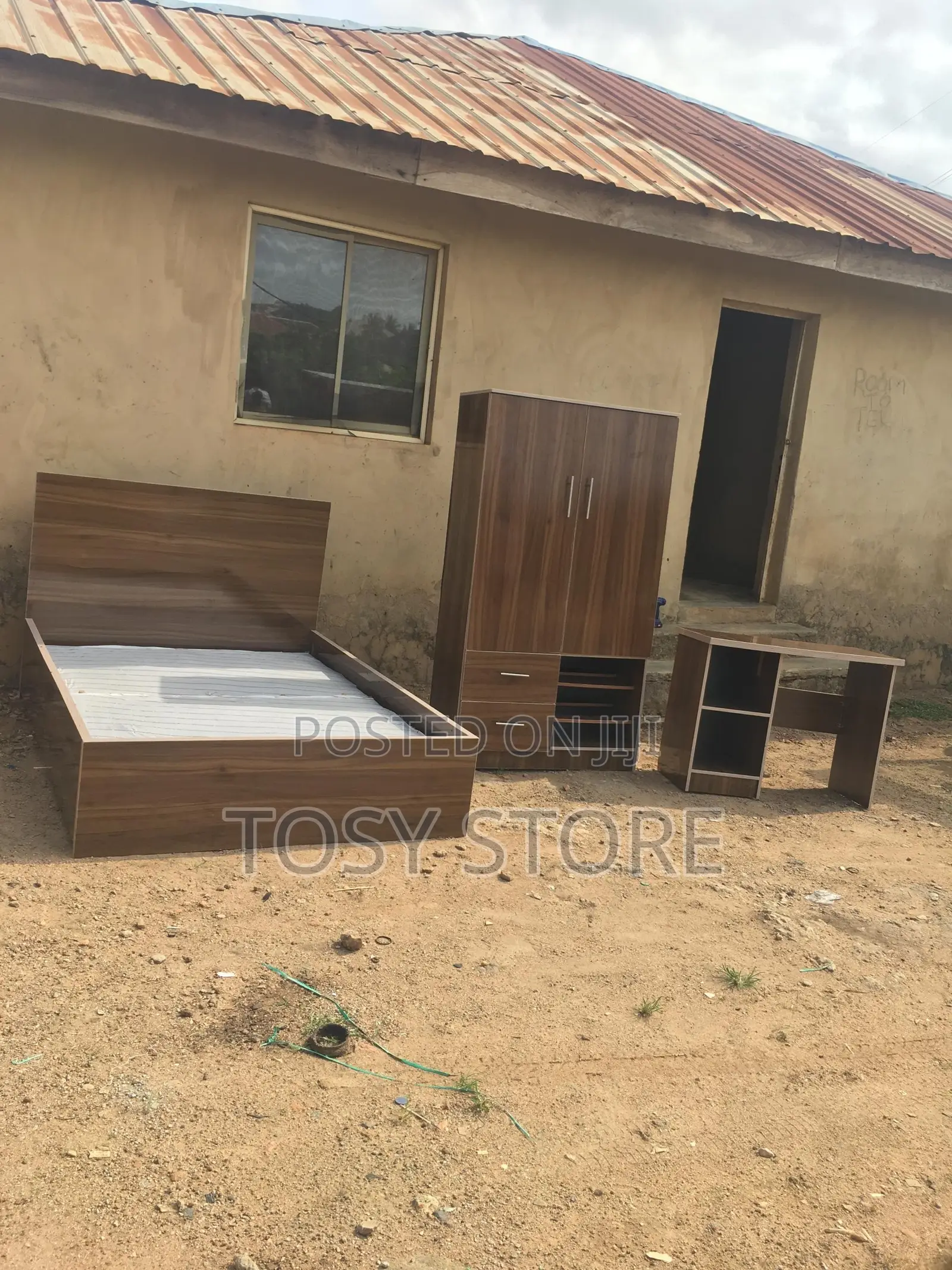 Brown Bed Frame