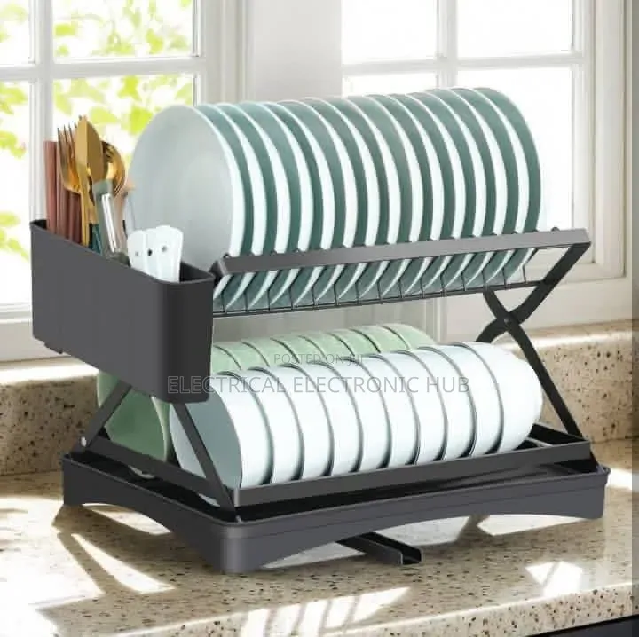 X Shape Dish Rack Drainer