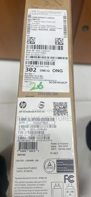 New Laptop HP Elitebook Ultra G1i 16GB Intel Core Ultra 7 SSD 512GB
