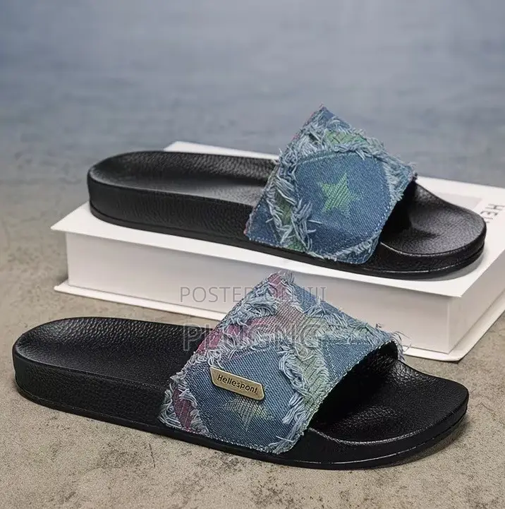 Stylish Men's Casual Slippers - Comfortable Durable